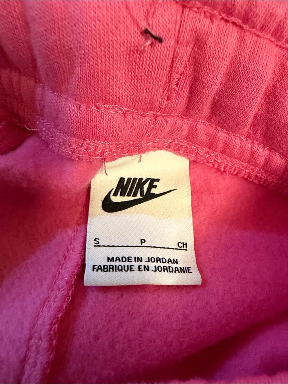 Nike Kids Coral/Peach Fleece Joggers